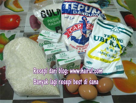 bahan-bahan kuih