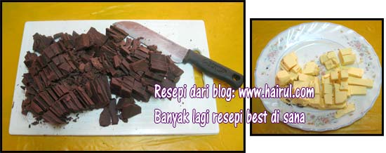 bahan chocolate ganache