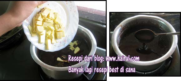 bahan chocolate ganache
